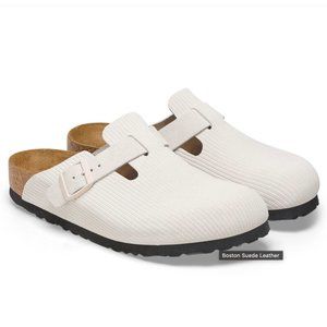 Boston Birks Suede Embossed NEW